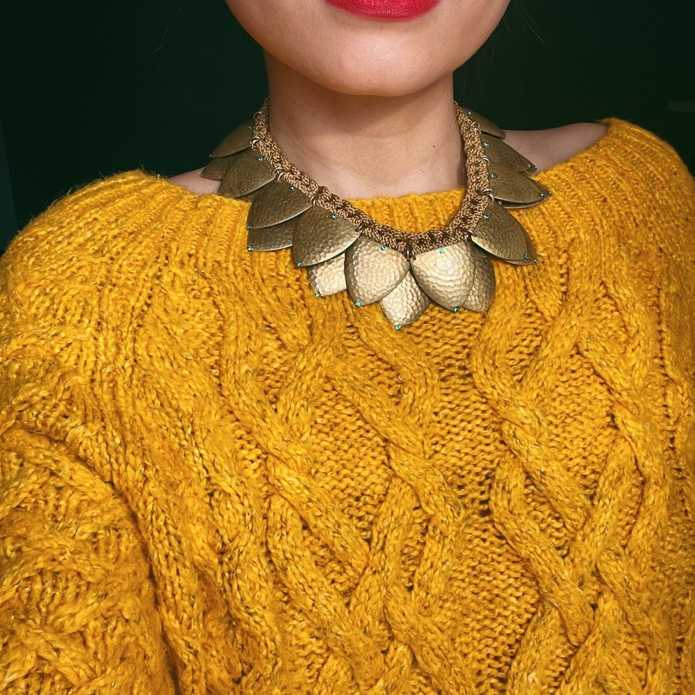 SEQUIN jewel necklace